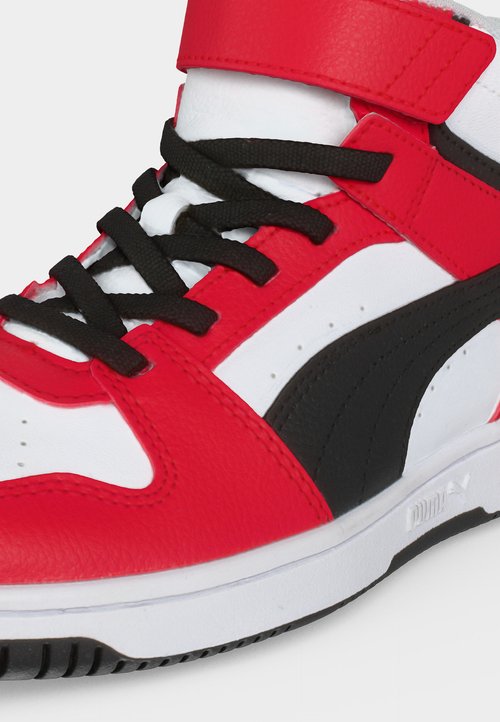 PUMA REBOUND SLAM MID UNISEX - Zapatillas altas - red/black/white — photo 7