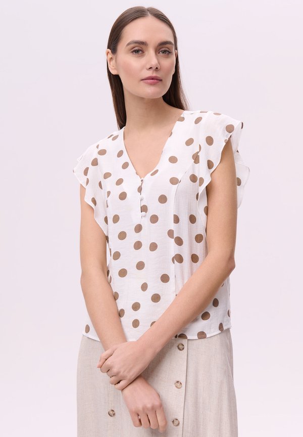 Bluse - dots