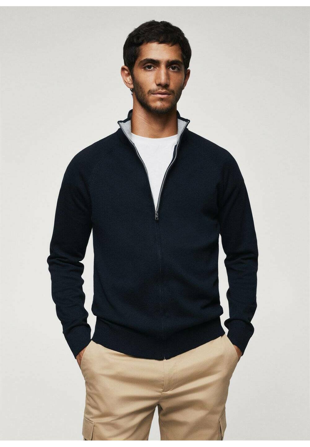 Mango TENC - Cardigan - marineblau/royal blue - Zalando.co.uk