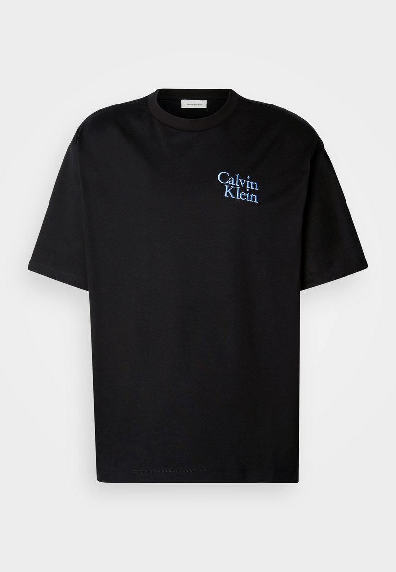 Calvin Klein Jeans T-shirt print zwart