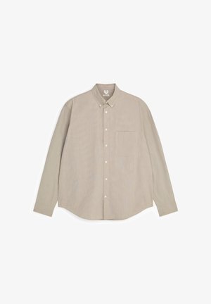 ARKET, ARKET RELAXED CHECKERED SHIRT - Camisa - beige