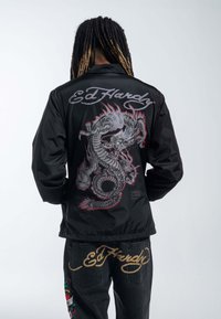 Ed Hardy FIREBALL DRAGON - Light jacket - black