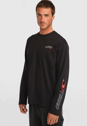 ESSENTIALS LOGO LSLV  -  TEES LONGSLEEVE - Tops ar garām piedurknēm - schwarz