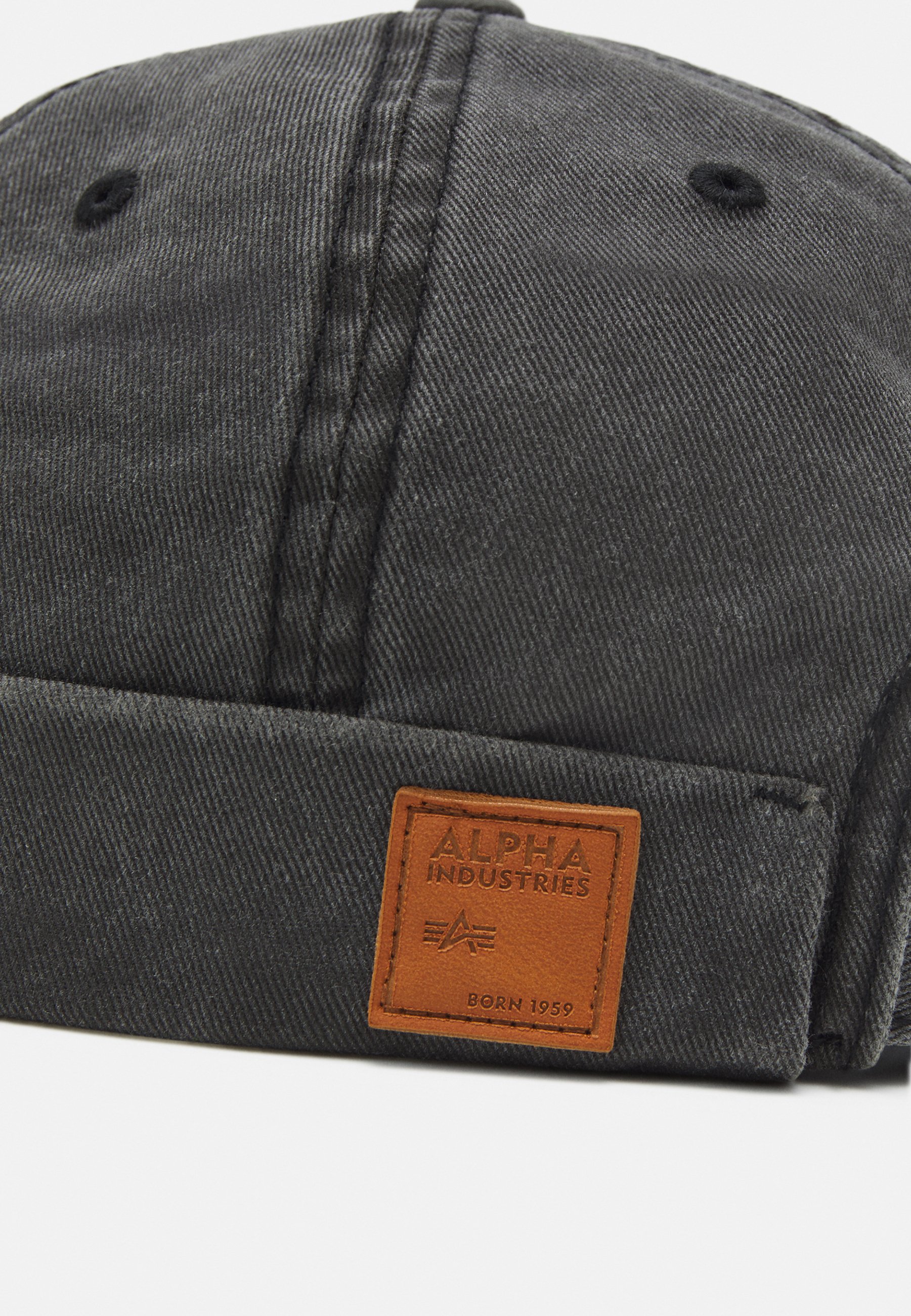 Alpha Industries DOCKER HAT UNISEX - Hat - black - Zalando.co.uk