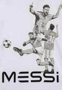MESSI HILO - Potiskana majica - real white