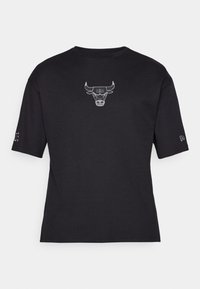NBA CHICAGO BULLS  WAFFLE TEE - Article de supporter d'équipe de club - black