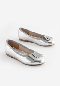 Next BOW  REGULAR FIT - Ballerinaskor - silver metallic