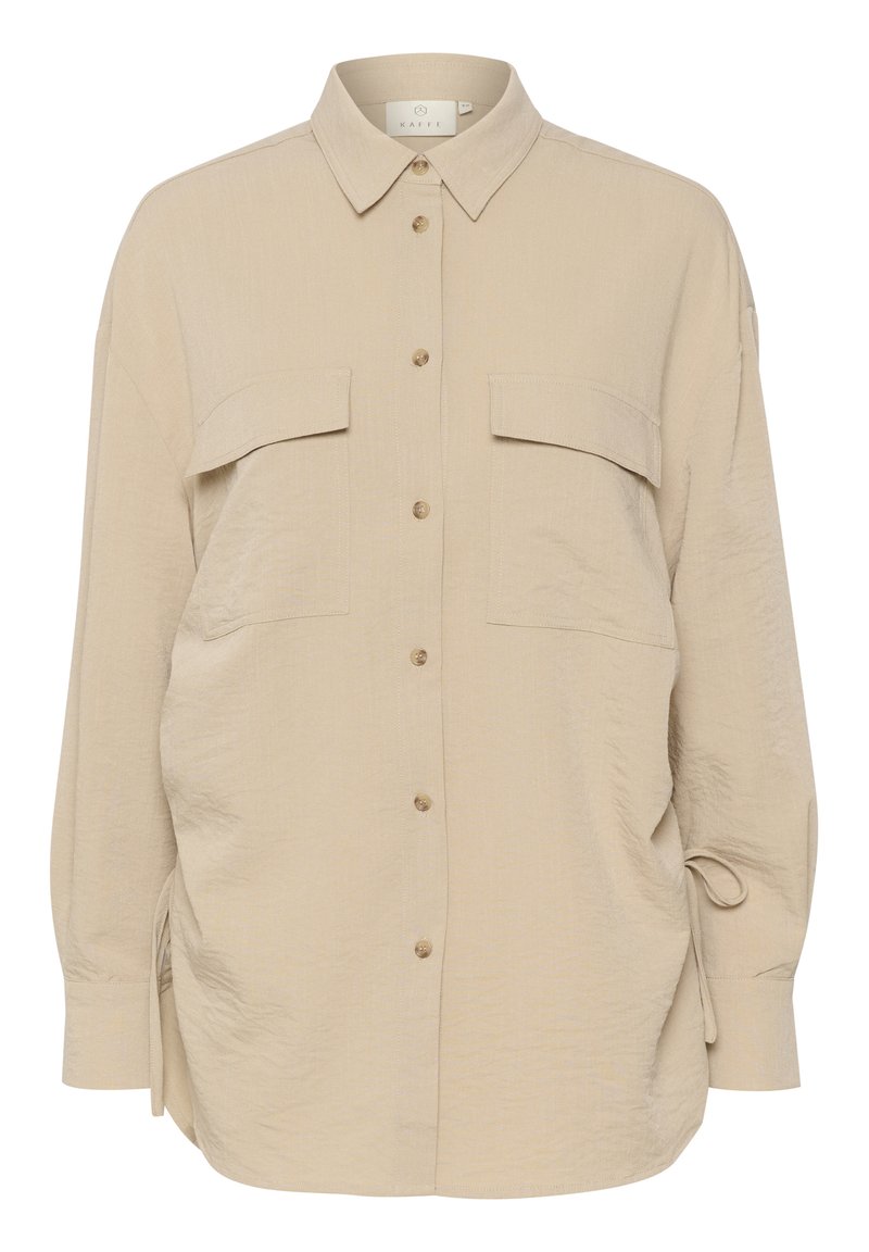 Kaffe Overhemdblouse grijs Kaffe Overhemdblouse grijs