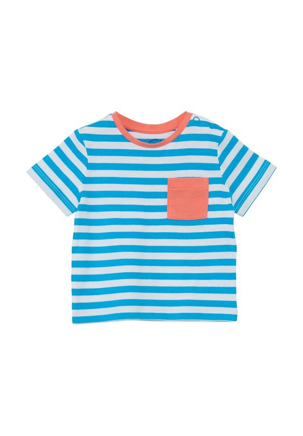 MIT KONTRAST DETAILS - T-Shirt print - pastelltürkis