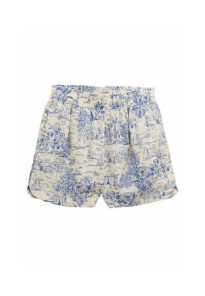 REGULAR FIT - PULL ON - Šorti - blue toile de jouy