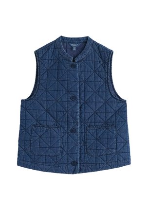 Seasalt Cornwall, SEASALT CORNWALL INCOMING TIDE GILET - Γιλέκο - blue - mid wash indigo