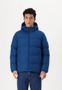 Tommy Hilfiger HOODED PUFFER  - Daunenjacke - deep indigo