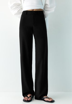 PULL&BEAR PINZAS - Nohavice - black
