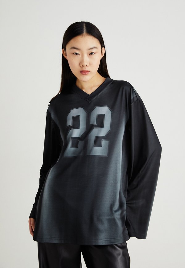 DISA SPORTS V NECK LONG SLEEVE - Long sleeved top