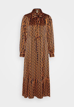 YAS, YASHALASA LONG DRESS - Φόρεμα πουκάμισο - peacoat/halasa
