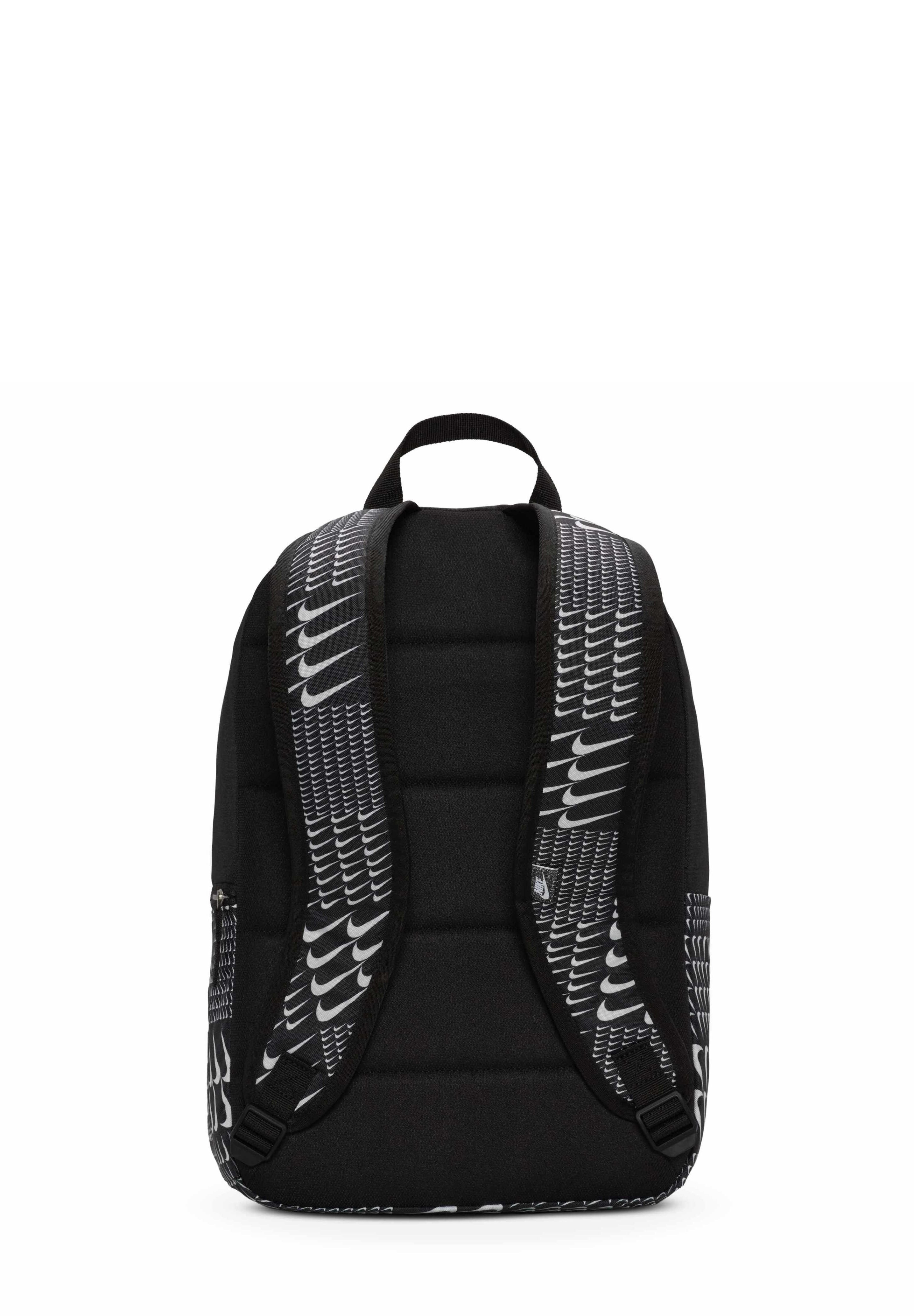 nike heritage backpack black and white