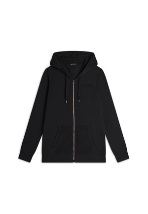 Freddy CON CAPPUCCIO E TASCHE  - Felpa con zip - nero