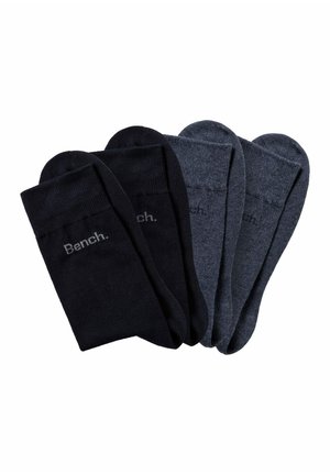 4 PACK - Socken - marine jeansblau meliert