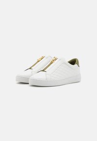 MICHAEL Michael Kors KEATON ZIP SLIP ON - Sneakers basse - smokey olive