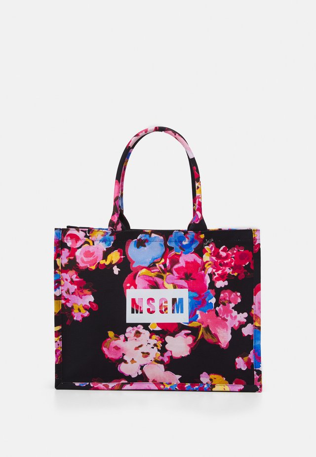 BORSA DONNA WOMANS - Cabas - black/multicolor