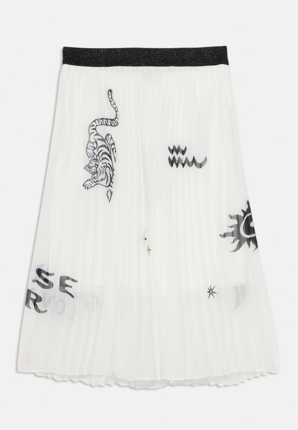 ROCK - Pleated skirt - blanc cassé2