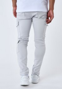 Project X Paris STYLE - Pantaloni cargo - light stone