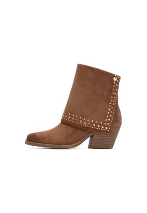 Botines camperos - camel