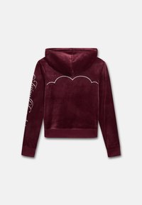 Juicy Couture WESTERN HOODIE - Užtrauktuku užsegamas treningas - tawny port