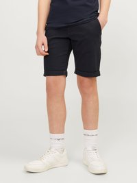 Jack & Jones Junior - JPSTDAVID - Šortky - black Miniatura obrázku 1