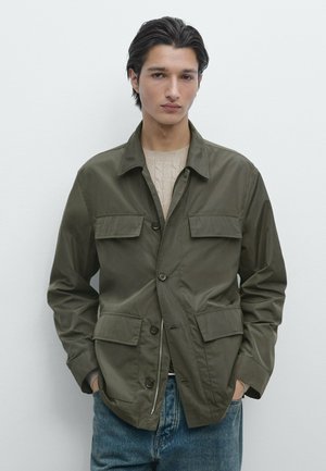 LIGHTWEIGHT WITH POCKETS - Light jacket - khaki