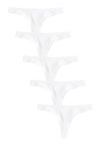 Next 5 PACK - Perizoma - white