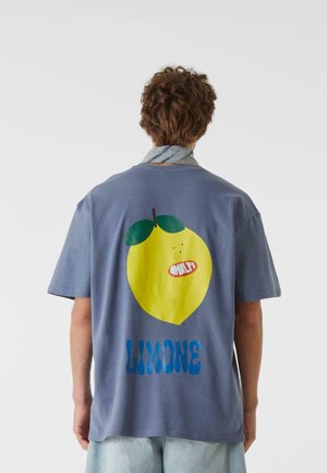LIME FIZZ - Print T-shirt - violablue
