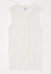 BUTTON UP POINTELLE - Cardigan - white