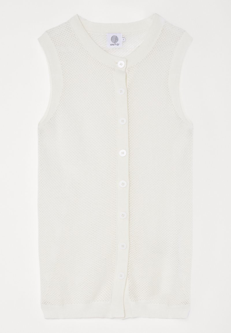 KNITID Vest crème KNITID Vest crème