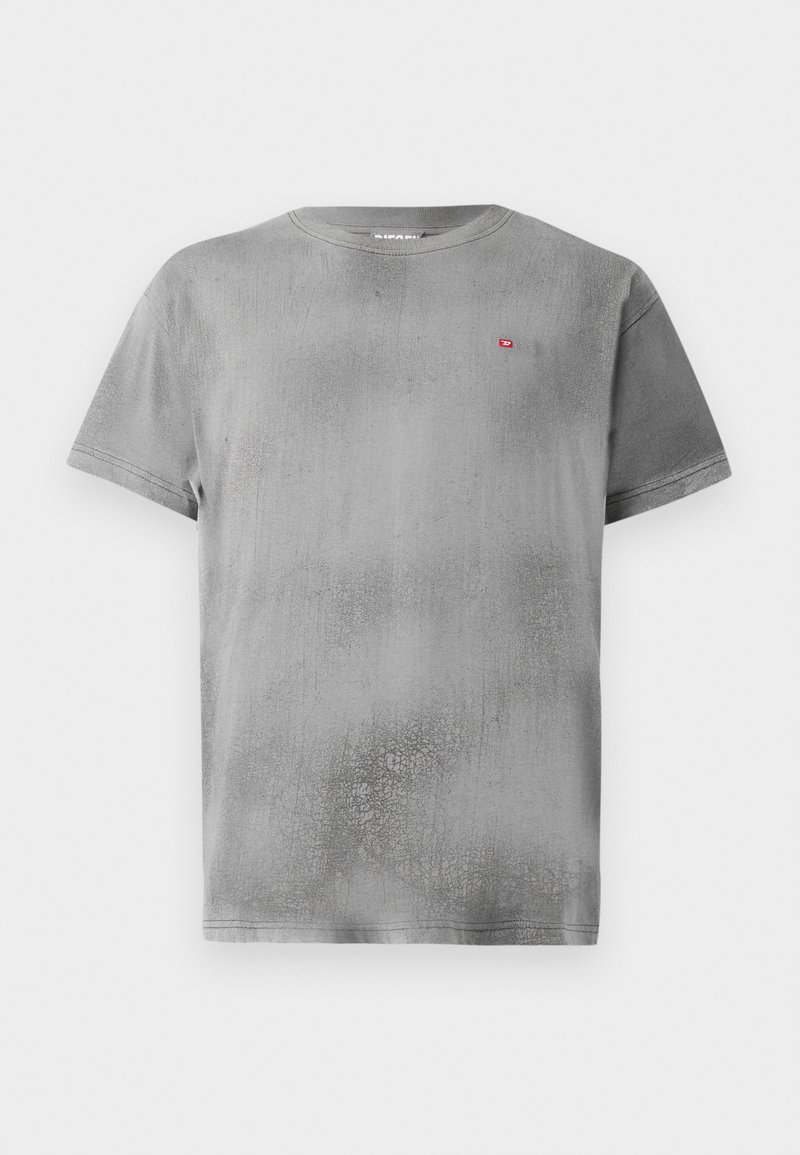Diesel T-shirt print zwart