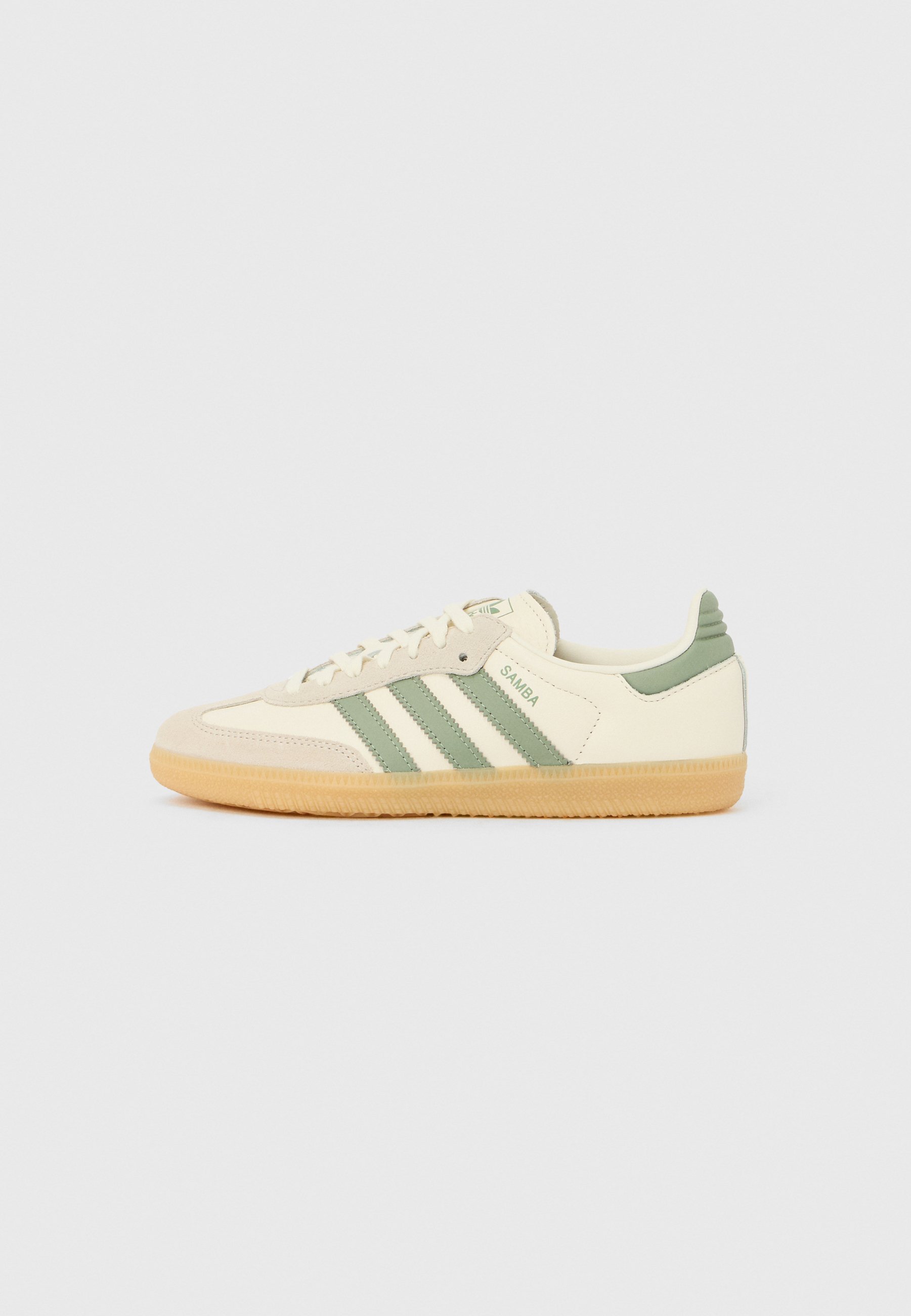 adidas Originals SAMBA OG UNISEX - Sneaker low - off-white/silver