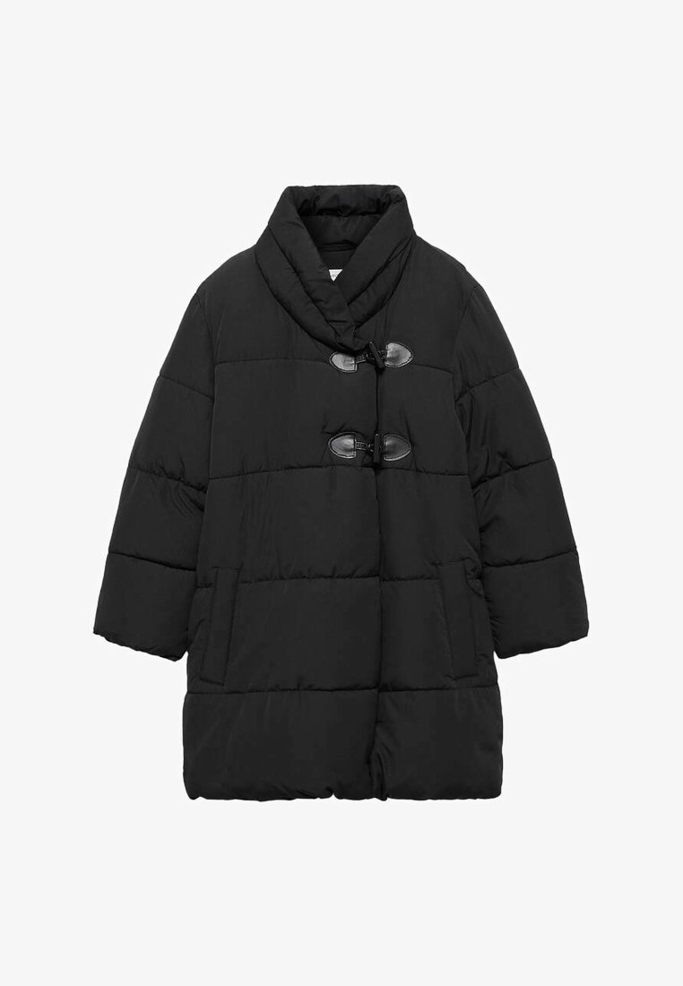Mango Kids Zimski plašč - black