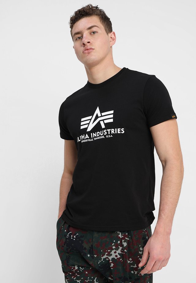 RAINBOW - T-shirt con stampa - schwarz