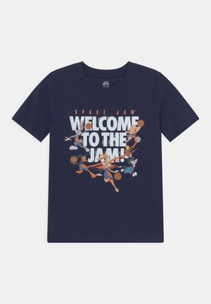 SPACE JAM WELCOME TO THE JAM TEE UNISEX - Camiseta estampada - navy