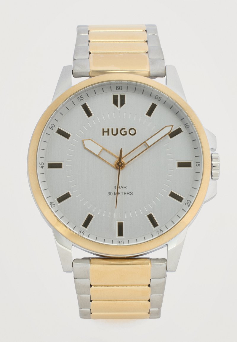 HUGO FIRST - Watch - silver-coloured/gold-coloured/silver-coloured ...
