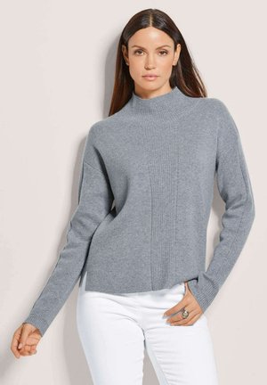 MADELEINE, Pullover - stone gray melange