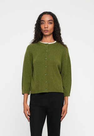 TOM TAILOR COSY CARDIGAN - Cardigan - deep ivy