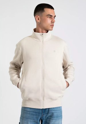 Sweater met rits - offwhite