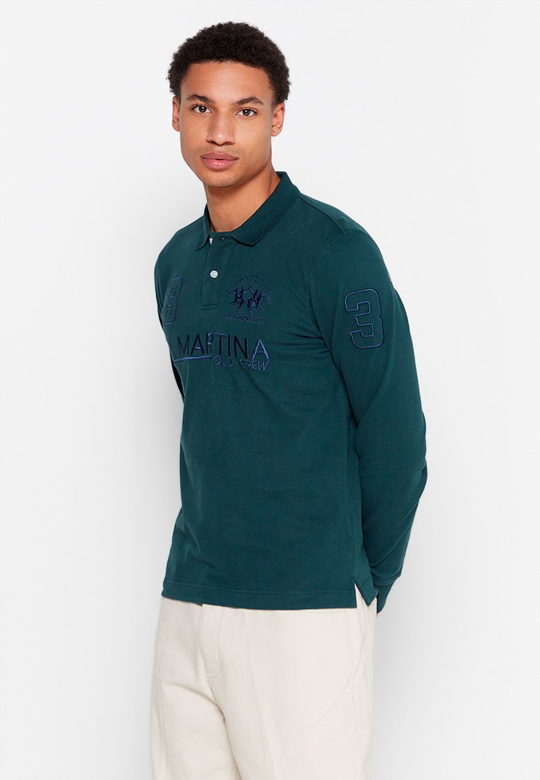 LA MARTINA Poloshirt groen LA MARTINA Poloshirt groen