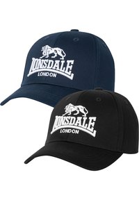 Lonsdale DOPPELPACK WILTSHIRE - Sapka - black dark navy