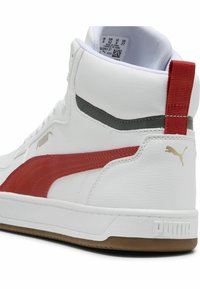 Puma CAVEN 2.0 - Sneakers hoog - white red fire gum