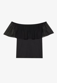 Trükipildiga T-särk - black