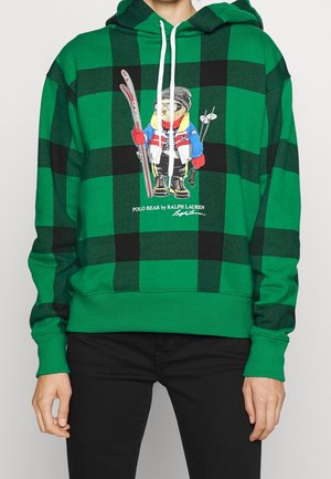 Mikina s kapucí - green