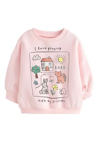 Neizbrano, light pink house