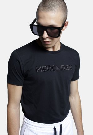 LOGO PUFF T-SHIRT - Print T-shirt - black